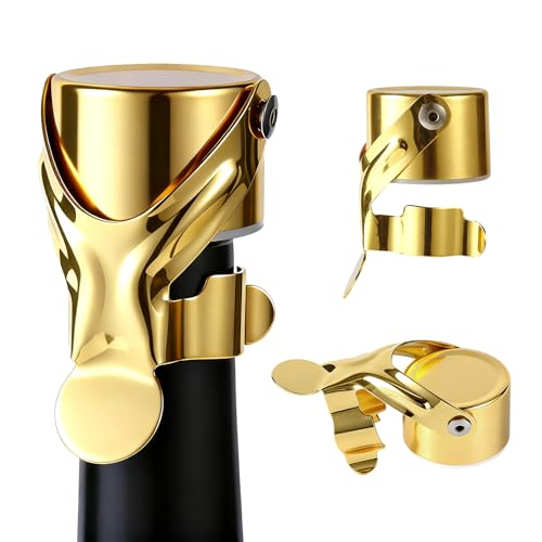 HUHUKEEP シャンパンストッパー ゴールド