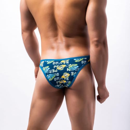 TAPUU Mens Design Low Rise Bikini Briefs Underwear2