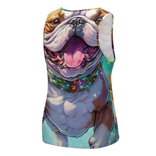 Men's Boys Sleeveless Athletic Vest Shirts Summer Muscle Tank Top Sportswear3