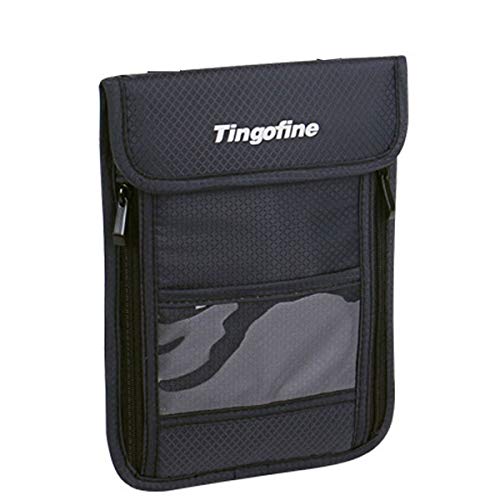 RFID Blocking Passport Holder Wallet with Neck Stash Pouch for Traveling Security Credit ID Card - Image 3
