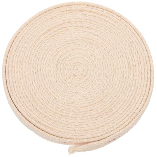 Mecha de algodón para lámparas de aceite 0.9cm ancho rollo 5m