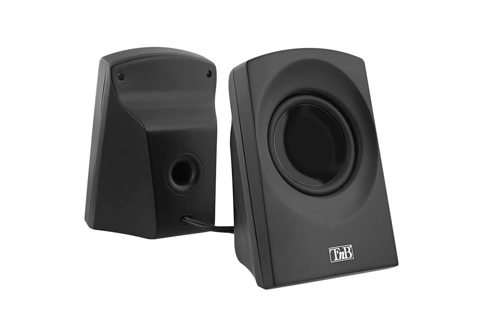 T'nB HPARK20BK ARK Series 2.0 - Altoparlante per PC e Apple Mac, colore: Nero