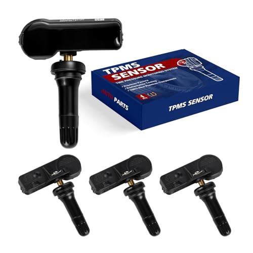 VELDUROVEL Pre-Programmed Tire Pressure Monitoring Sensor Fit for 2019 2020 2021 2022 2023 2024 Dodge Ram 1500 & 2019-2024 Ram 1500 4PCS 433MHz Replace OE-68293199AA