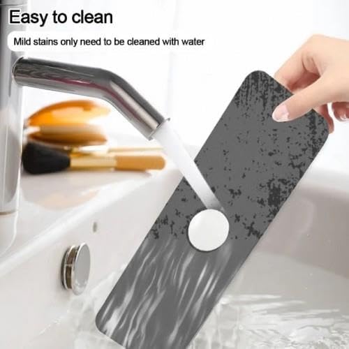 Su Emici Sihirli Mutfak Banyo Musluk Matı Lavabo Kenar Matı - Görsel 2