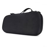 Custodia rigida per il trasporto, per AYN Odin 2 Portal, borsa da viaggio in EVA con manico, per console di gioco portatile retrò e accessori, organizer protettivo antiurto, nera, 28 x 12,4 x 5 cm