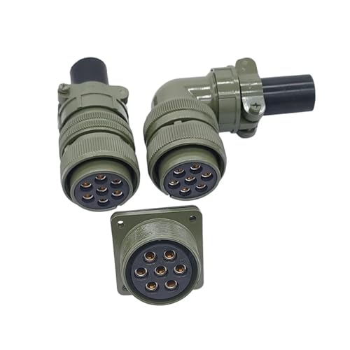 Prise MIL STD MS3102A pour câblage de panneaux de commande d'atelier