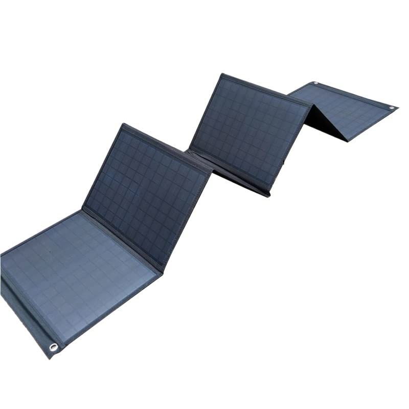Pannello Solare Confezione Pieghevole Solare 12 Volt Scheda di Ricarica Solare Alimentatore Esterno Ad Alta Potenza 60w Pannello Solare 5v 12v