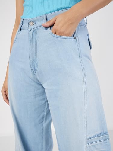 Image of Sassafras Women's Modern Straight-Leg Jeans - Classic Fit, Professional Office to Evening Outfit for Women