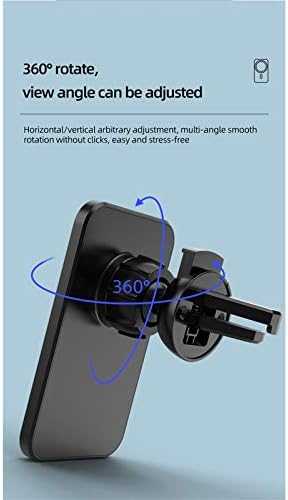 pdgjg 15w magnetic car charger mount stand fast charging chargers phone holder color orange