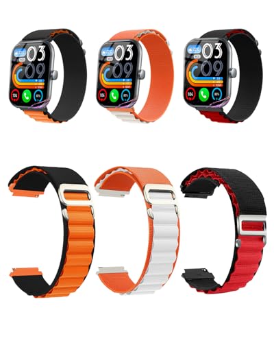 3 Packs de correas para Smartwatch Fempoin Y66 miniatura 1