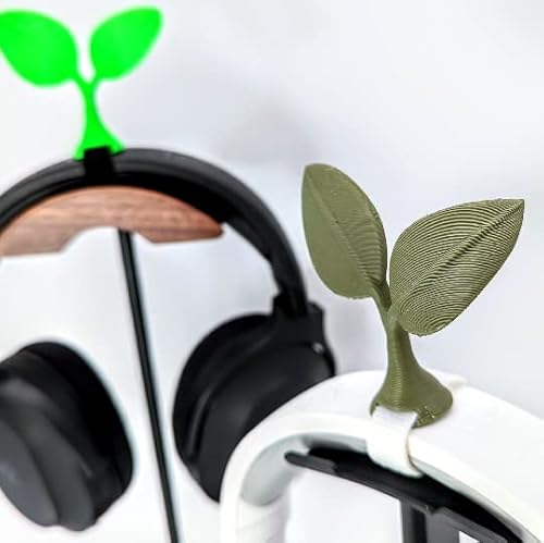 image for BeamTeam3D Plant Sprout for Headphones - Adorable Plant Pot Headphone 