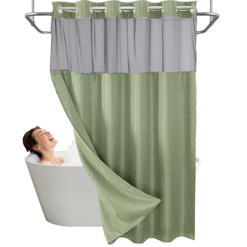 Rideaux de douche modernes et imperméables pour hôtels et maisons