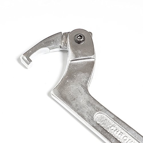 Clé à crochet réglable 32–76 mm chrome vanadium pour débloquer sans abîmer - 2