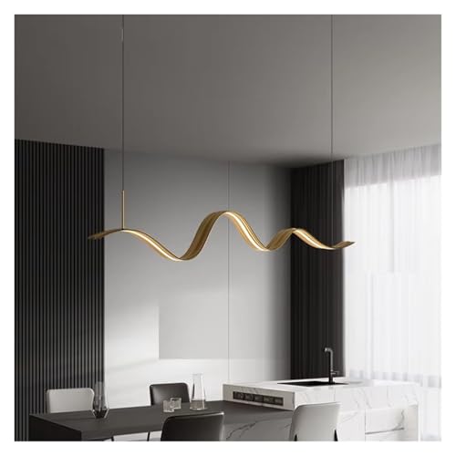 Lustre salon YSJNGF avec suspension réglable et diffusion lumineuse homogène