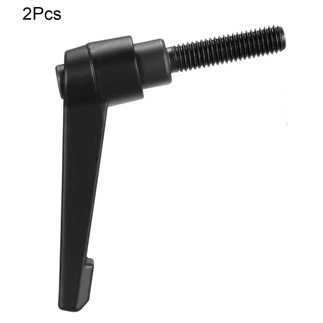 TA-VIGOR 2Pcs Adjustable Clamping Lever Handles, M8 x 32mm Locking Quick Release Push Button Ratchet Screw Knobs - Image 2