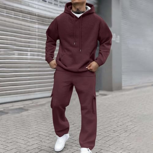 Men's Sweatsuits 2 Piece Outfits Casual Comfortable Sport Tracksuits - image 2