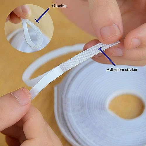 Image of Window Insect Net | Stick-On Fastener Tape Mosquito Mesh, Reusable & Custom Fit [ White ] Size: (2X2 Ft)