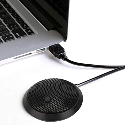 Lazmin112 Tischmikrofon, Omnidirektionaler Konferenz-Pickup USB-Mikrofon Pickup Stereo-PC-Mikrofon für Konferenz-Meeting… – Bild 4