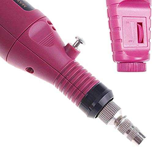 DIY Crafts Design No # 4, Nail Kit, Nail Art Drill Kit File Professional Electric Manicure Pedicure Drill Sander Pen Nail Art Grinder with Multi Sandi (Design No # 4, Nail Kit) - Image 6