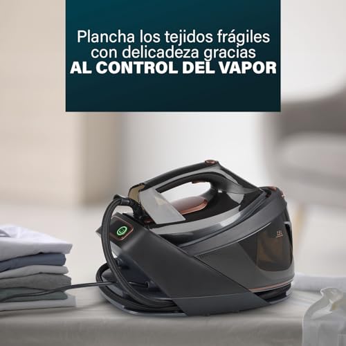 Princess Centro de planchado, 3000 W, 7,5 Bar de Presión, Depósito Extraíble de 1,5 L, Suela de Cerámica, 70 g/min Vapor Continuo, 250 g/min Golpe de Vapor, Apagado Automático, 323090 - imagen 6