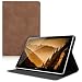 Produktbild kwmobile Hülle kompatibel mit Huawei MediaPad T3 10 - Slim Tablet Cover Case Schutzhülle mit Ständer Braun
