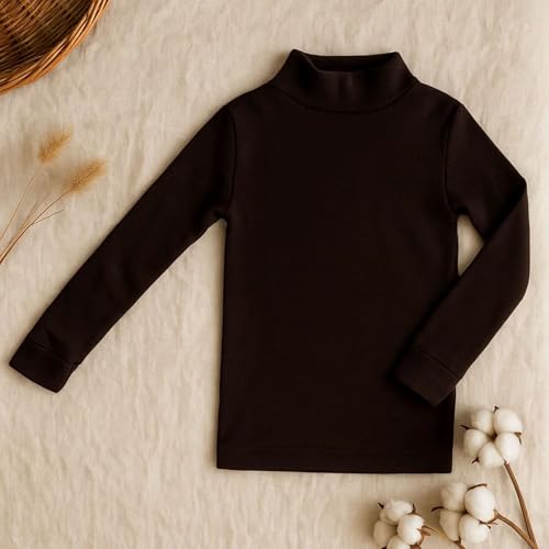 BABIDU Punt NOU-Camiseta SEMICISNE NIÑOS Hombre Color: Marron Talla, Chocolate, 6 años