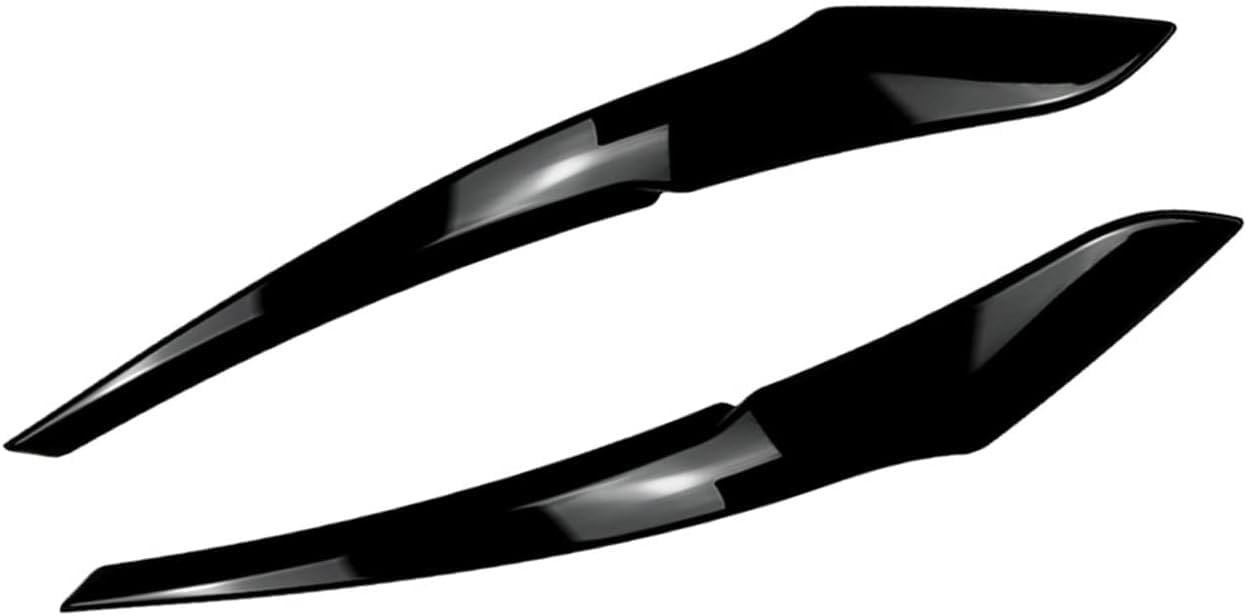 Spykey A/Gloss Black Cr Hedlight Eyebrow For Bmw 1 Series F20 F21 2011-2014,Cr Hedlight Eyebrow Cover Trim Hed Light Eyelids Trim Cover Cr Styling,