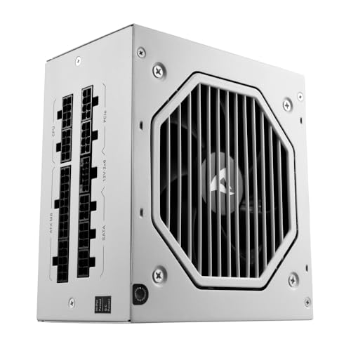 Sharkoon Rebel P20 Blanc 1000W, Full Modular, Cybenetics Gold