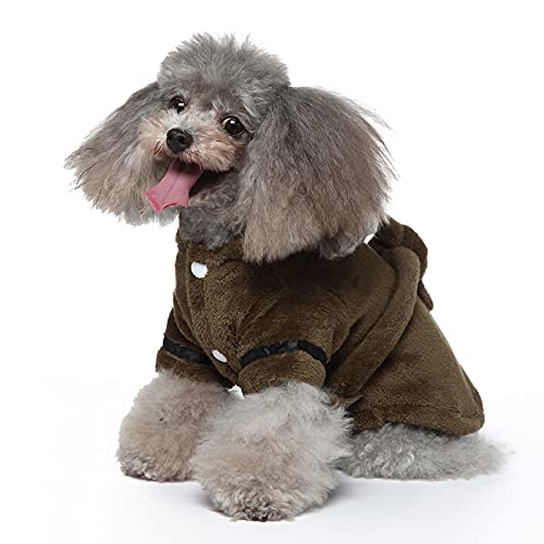 DERCLIVE - Accappatoio per animali domestici, con