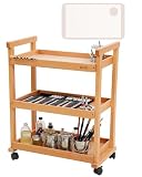 DJAR Rolling Art Supplies Cart