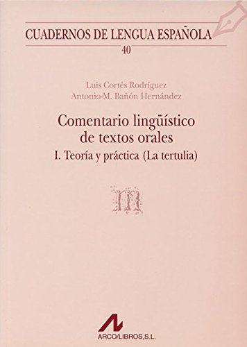 Comentario lingüistico de textos orales I (m)