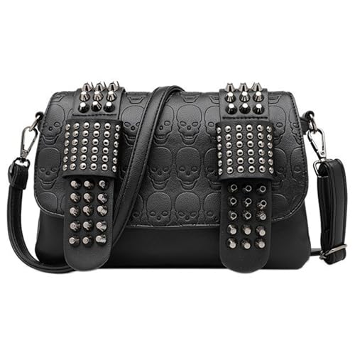 Sac à chaîne punk vegan compact et robuste pour affirmer votre style sans cruauté