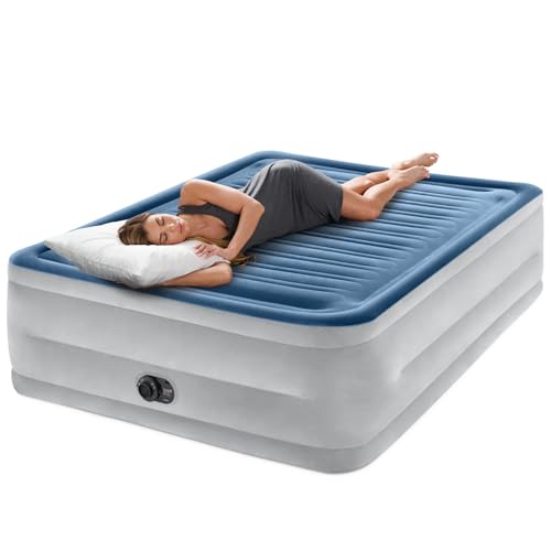 Intex: Dura-Beam Deluxe Comfort-Plush Air Mattress - 22