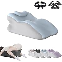 Vireon – Oreiller Spark – Oreiller pour couple – Oreiller d'intimité pour couple – Oreiller cale à 27 ° – Coussin ergonomique en mousse à mémoire de forme pour les fesses