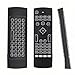 7 Color Backlit LED MX3 Pro Mini Keyboard Fly Remote Mouse,Android TV Remote Control,IR Learning Mini Wireless Keyboard for Android TV Box.HTPC.IPTV,Networked Set-top Box,Mini PC(Battery not Included)