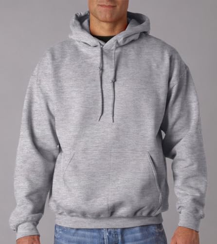 Image of Gildan Fleece Hoodie Sweatshirt, Style G18500, Multipack