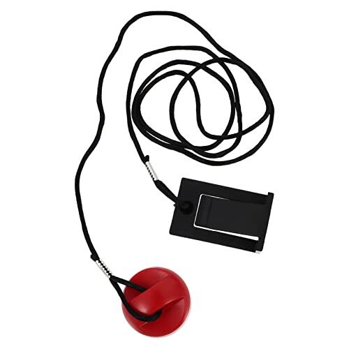 Gatuida Clave De Seguridad Magnética para Cintas De Correr, Parada De Emergencia Portátil, Clip Abs Negro para Bloqueo De Seguridad, Uso Profesional y Personal Gimnasio