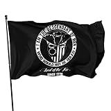 Wujiuo Proud American Infidel in God We Trust Patriotic Flag Banner Decor Resistance Fading &...