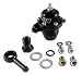 AEM 25-301BK Black High Volume Adjustable Fuel Pressure Regulator