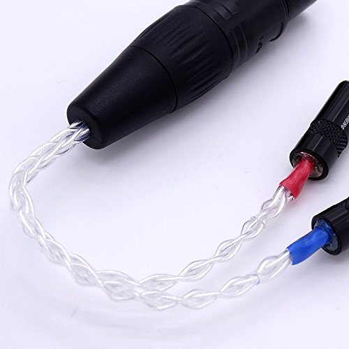 GAGACOCC 2X 3.5mm Male to 4-pin XLR Female Dual 3.5mm Headphone Cable for Sony PHA-3 Pono Player Headphone Audio Adapter