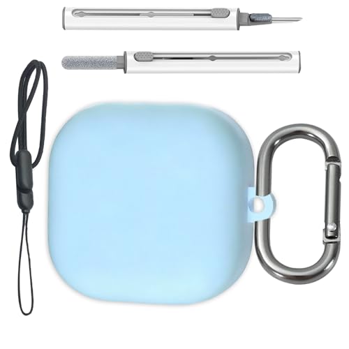 Samsung Galaxy Buds 4/4 Pro�p�P�[�X - �t�̃V���R���t���{�f�B�ی�J�o�[ �L��&���C�����X�[�d�Ή� �w��h�~ �h�o �ϏՌ� ���ɗD�������� (�X�J�C�u���[)