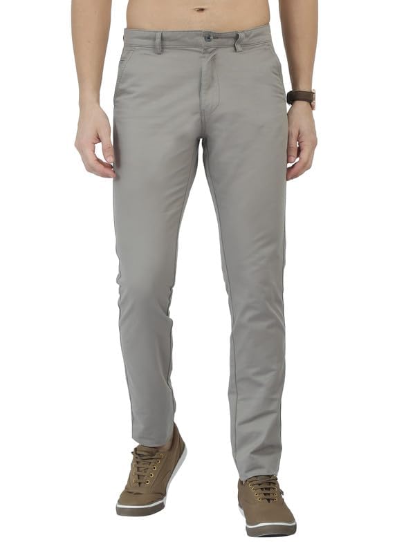 Men Casual Cotton Pants | Chinos | Trousers (Regular Fit)-image-7