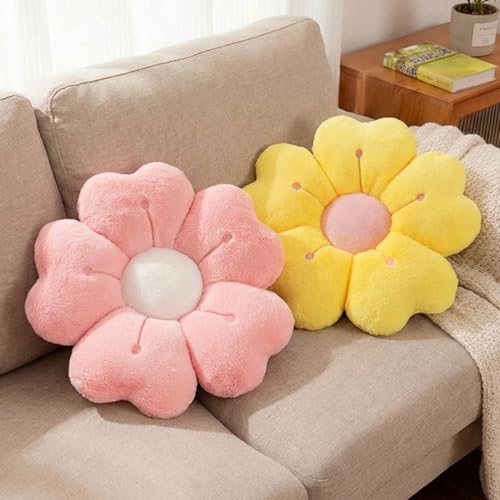 HonorHut Pink Flower Pillow 2 Pcs Cherry Blossom Throw Pillow