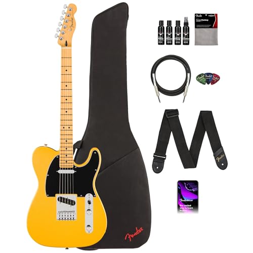 Fender Player II Modified Telecaster - �T���V���C���C�G���[�o���h�� �M�O�o�b�O�A�X�g���b�v�A�P�[�u���A�s�b�N3�p�b�N�A�M�^�[�N���[�j���O�L�b�g�t��