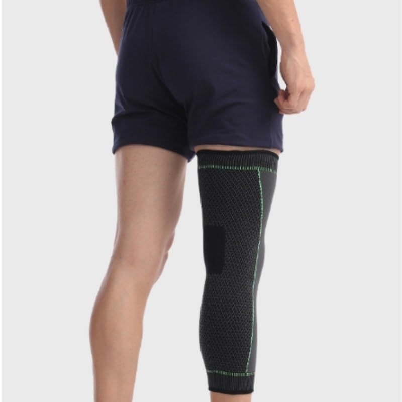 Nylon Knitted Breathable Lengthened Knee Pads Soft for Men and Women
