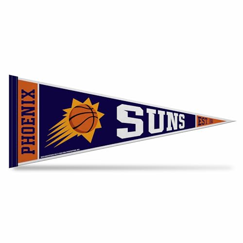 Image of Rico Industries NBA Basketball 12 inch x 30 inch Felt Wall Decor Pennant - Great for Home /Bed Room /Man Cave Decor