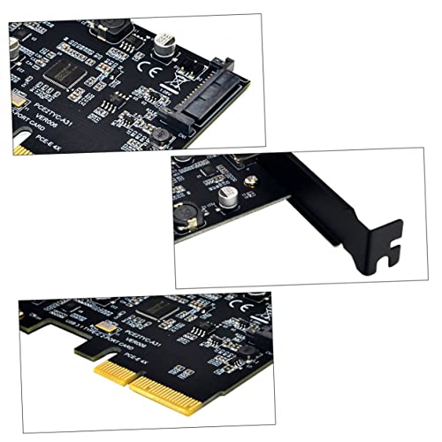 Carte PCIe USB3.1 double Type-C contrôleur ASM3142 adaptateur PC Windows