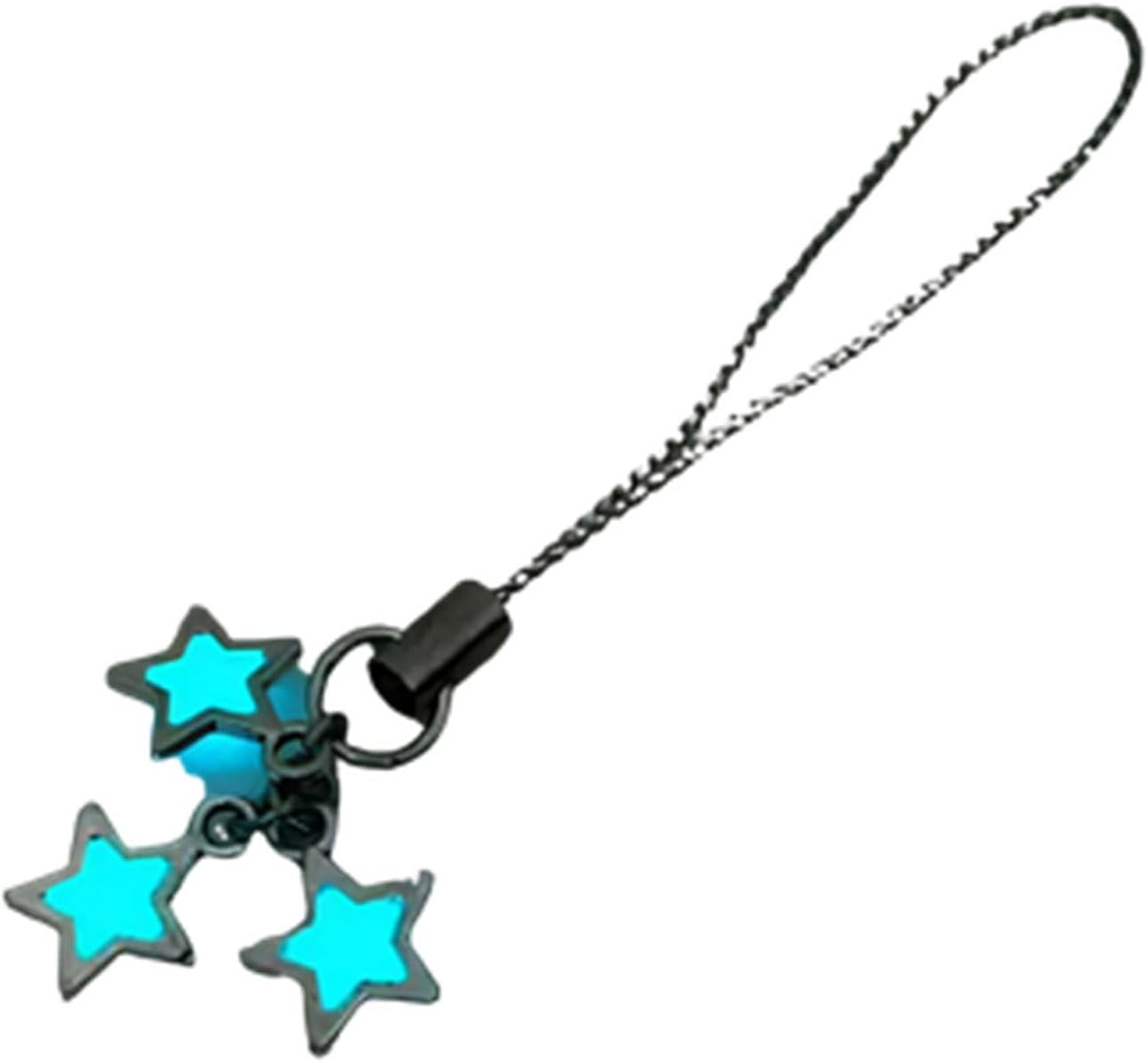 Glows In The Darks Star Keychain Bag Pendant Multifunctional Phone Charm Perfect For DIYer Accessories And Giving