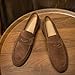 Handmade Leather Loafers for Men, Pointed Toe Fashion Shoes, Casual Wedding & Formal Dress Brown