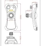 Joystick Kontroler Joystick SMC72-SD Przyrząd Pomiarowy 2D Do Testowania Wyposażenia Wtórnego,dla generatora obrazów
